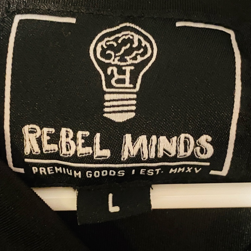 Men’s Rebel Minds Basic Black Track Sweatsuit Lar… - image 2